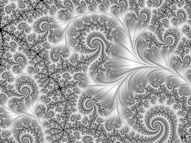 Filigree Pearl - Conceptual Fractal Art by Susan Maxwell Schmidt